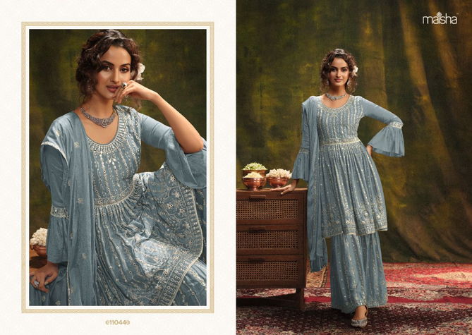 Maisha Sironah Fancy Stylish Festive Wear Salwar Suit Collection